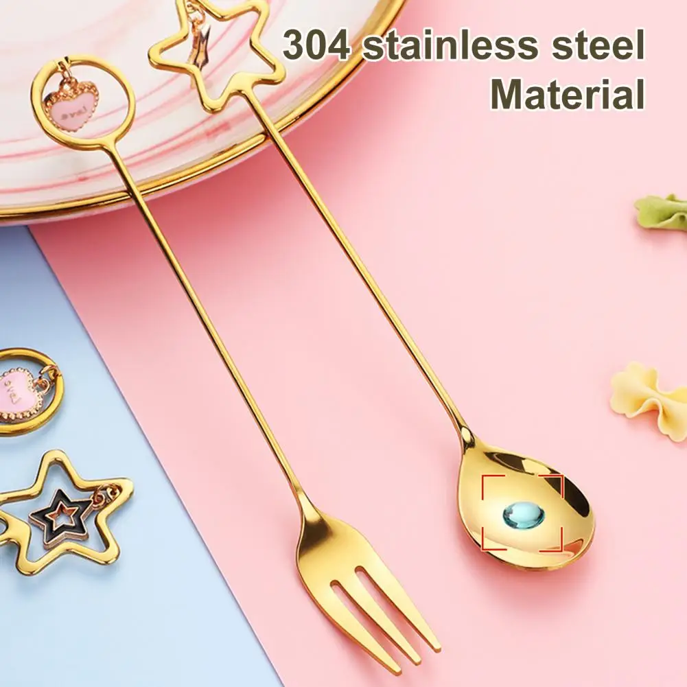 Десертная ложка для пищевых продуктов антидеформирующая легкая десертная из