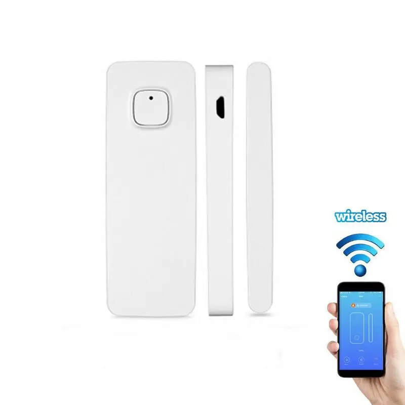 

1Set WiFi Door Window Sensor Smart Alarm Sensor No Hub Required Rechargeable for IFTTT/Alexa/ Home System