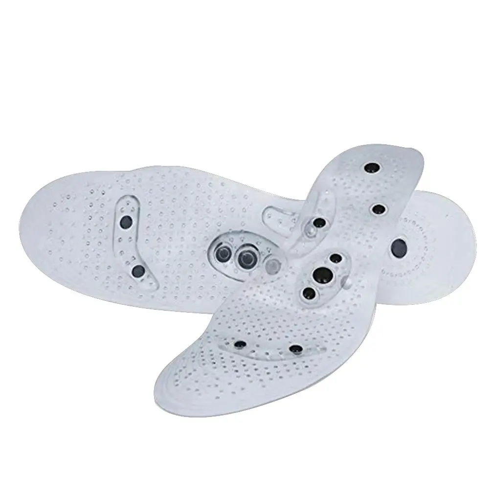 

1 Pair/SET Breathable PVC Magnetic Stone Men and Women Fashion Magnetic Therapy Insole Anti-fatigue Health Care Insole