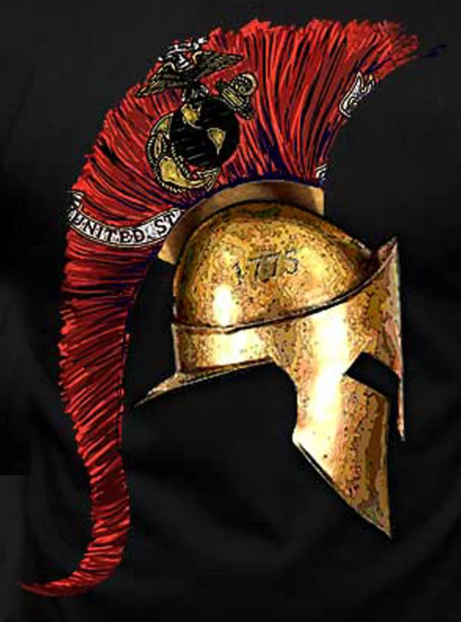 

Fashion Design US Marine Spartan Helmet T-Shirt. Summer Cotton Short Sleeve O-Neck Mens T Shirt New S-3XL