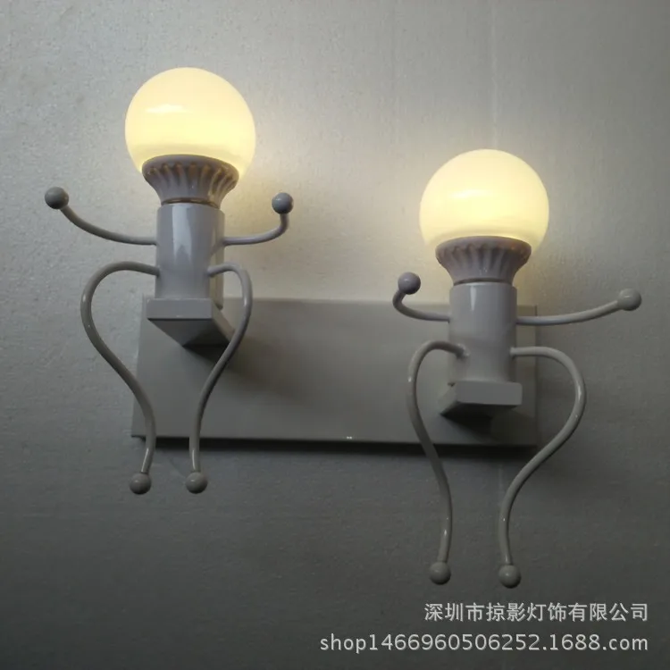 

nordice loft glass wall sconces bed wall lamp crystal wood bedside corridor corridor wall lamp wall lamp
