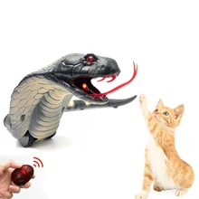 RC Robots & Animals RC Snake Cat Toy And Egg Rattlesnake Animal Trick Terrifying Mischief Kids Toys Funny Novelty Gift