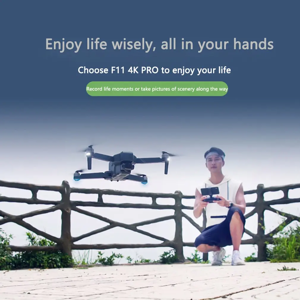 Дрон SJRC F11 4K PRO с GPS-позиционированием система аэрофотосъемки Интеллектуальный