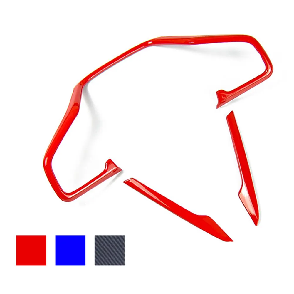 Новинка 3 шт. Стильный чехол из углеродного волокна для рулевого колеса