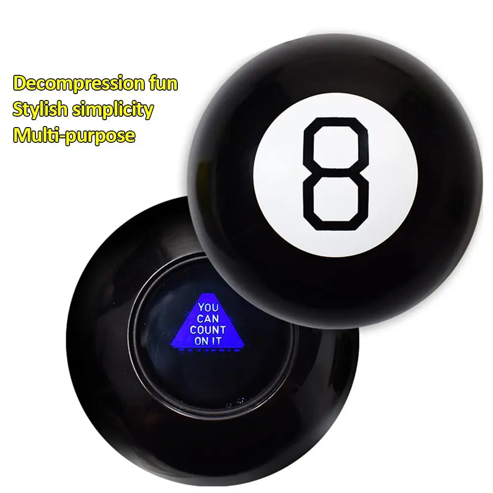 Ball Black 8 Magic Props Perfect Gift Toy For Kids 10CM Drinking Games Children Adults Party Game Toys | Игрушки и хобби
