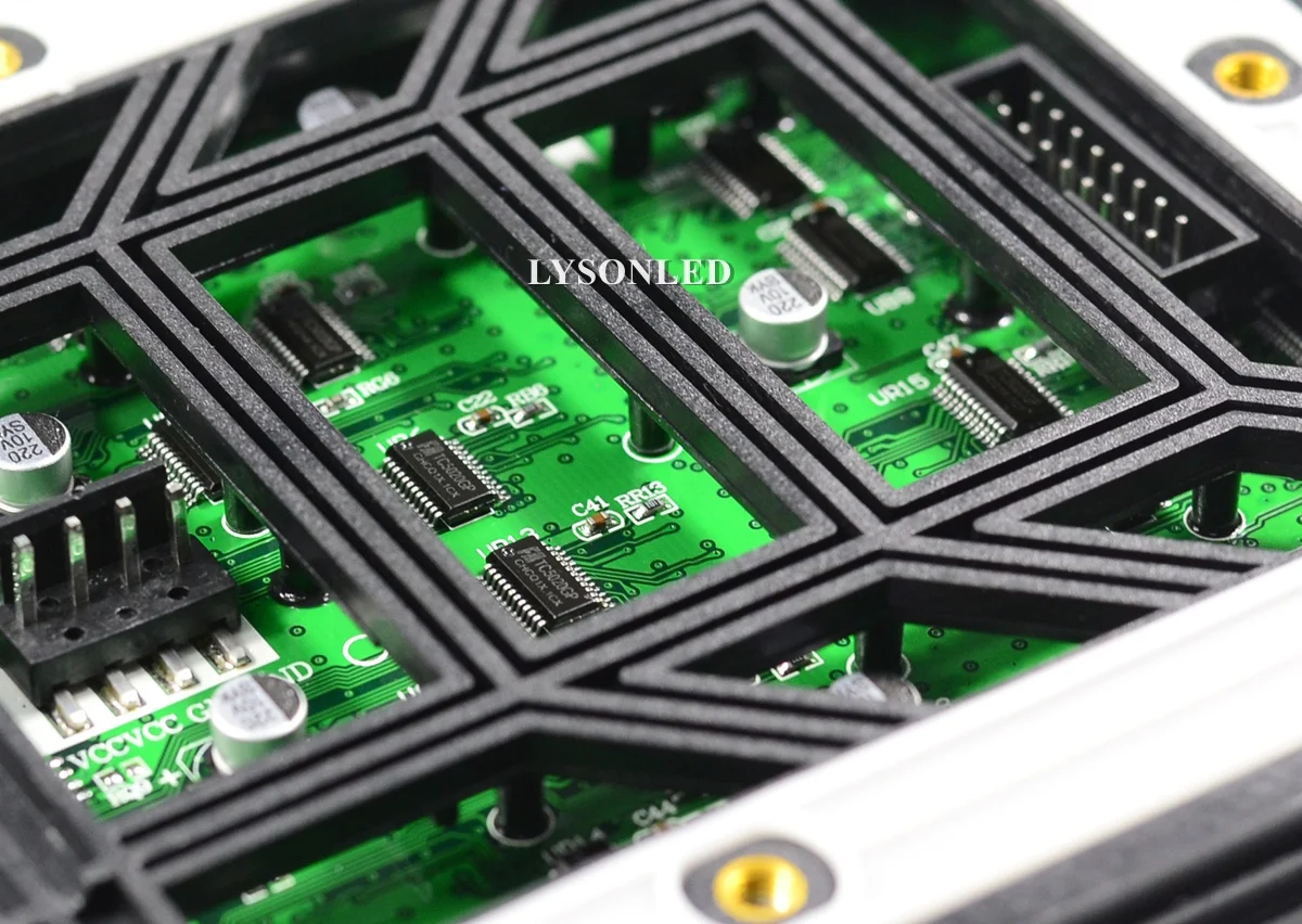 40 шт./лот SMD P4 уличный светодиодный модуль 256x128 мм, полноцветный светодиодный дисплей высокой яркости P4 64*32 пикселей