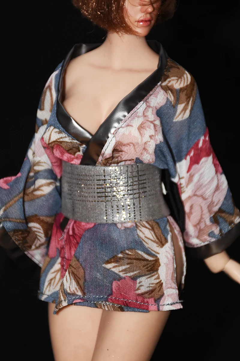 

1/6 Female Ultra-thin kimono Clothes Model Fit 12" PH TBLeague JO UD Figure Body