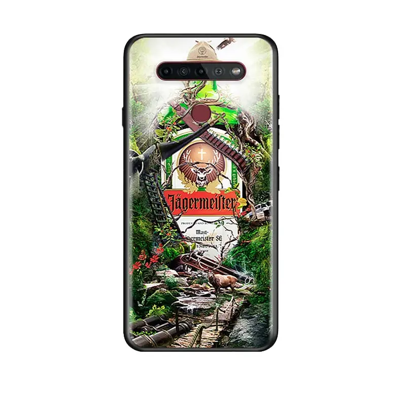 

Jagermeister Logo For LG G8 V30 V35 V40 V50 V60 Q60 K40S K50S K41S K51S K61 K71 K22 K31 K42 K92 ThinQ 5G Phone Case
