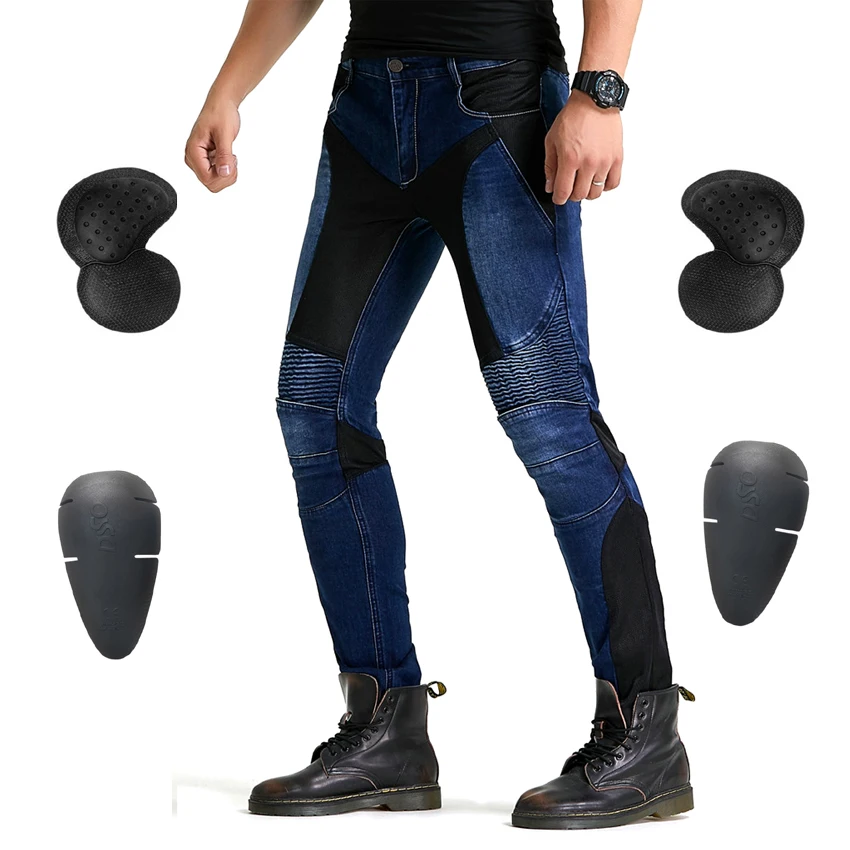 

2020 New Motorcycle Pants man same Jeans Off-road Motocross Pants Design Protective Gear Japan Motorcycle jeans H-EV-118-5