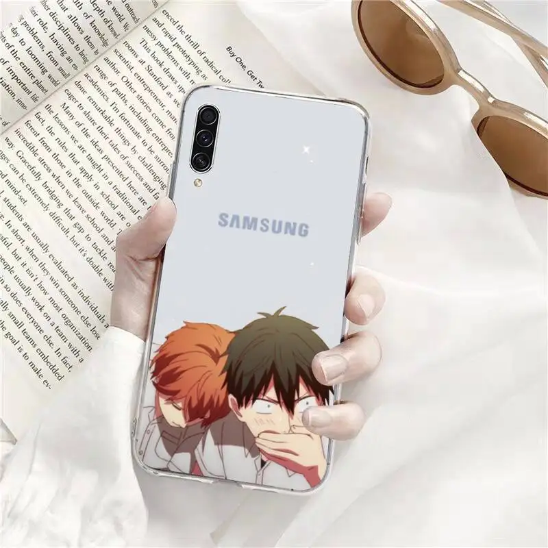 

Given Anime cute funny Phone Case Transparent for Samsung s9 s10 s20 Huawei honor P20 P30 P40 xiaomi note mi 8 9 pro lite plus