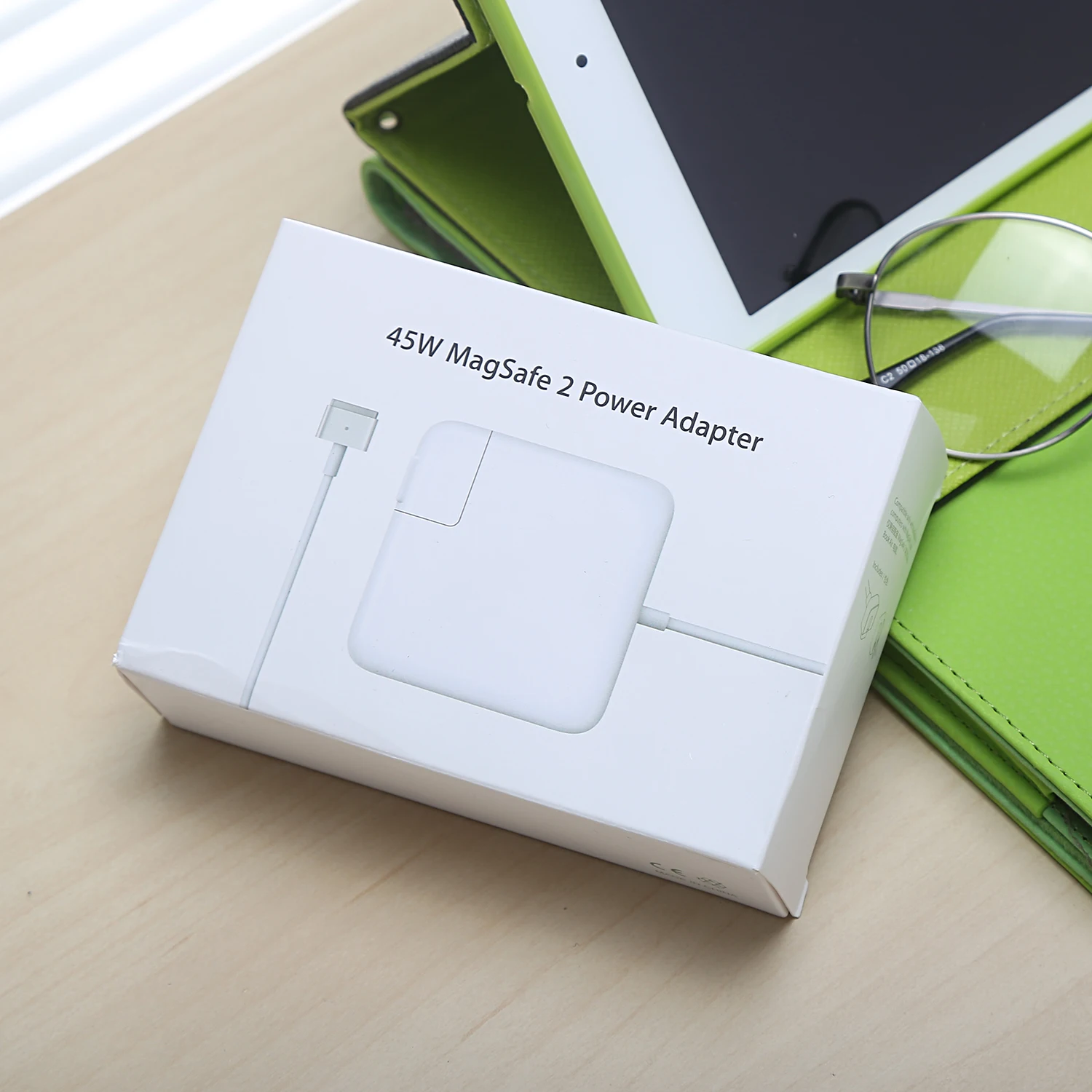 

100% New Magnetic 45W MagSafe 2 Netbook Notebook Laptop Power Adapter With Charger Cover For Macbook Air 11 13 A1436 A1465 A1466