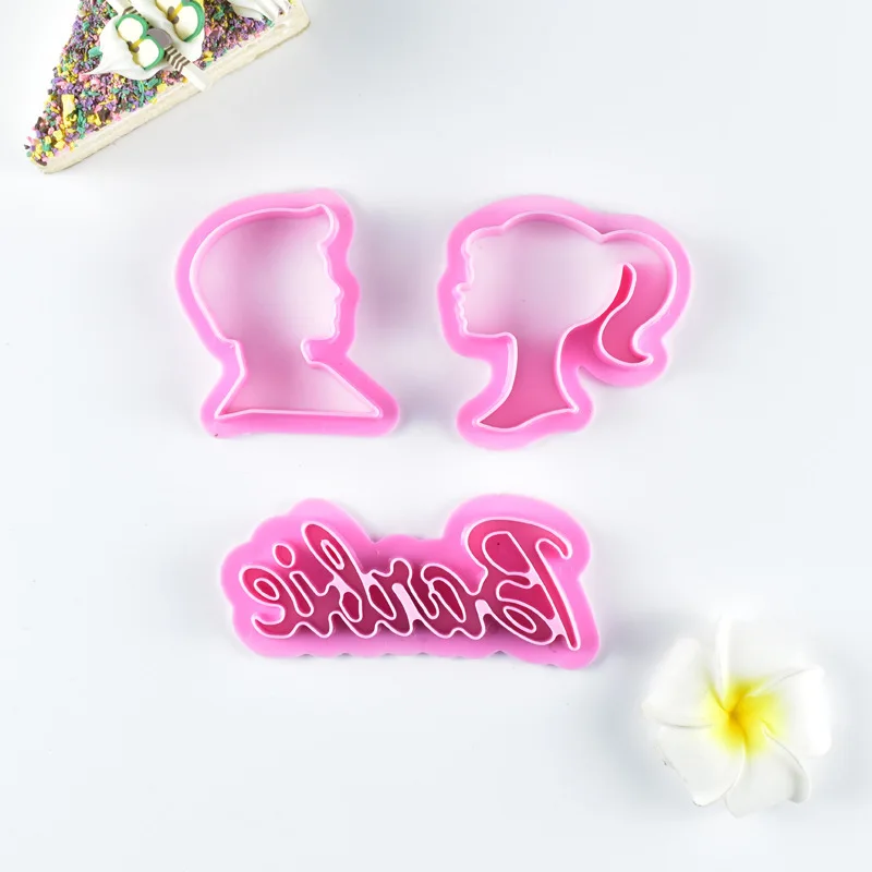 Форма для печенья принцесса Барби форма помадки набор инструментов выпечки