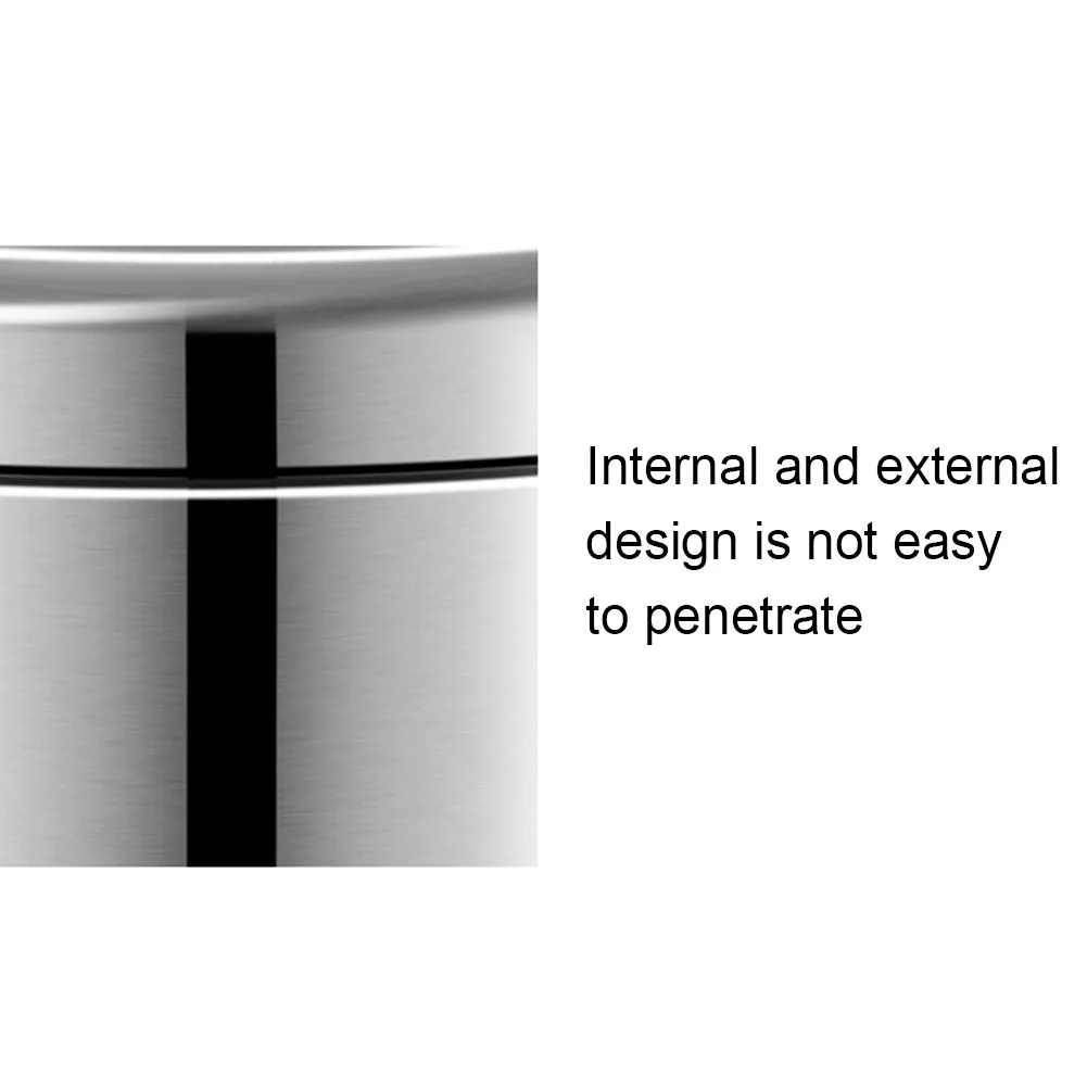 

Step Bins Stainless Steel Satin Square Trash Can Garbage Storage Container Bathroom Kitchen Pedal Dustbin 5L