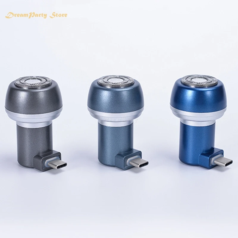 Магнитная всасывающая Бритва для мобильного телефона портативная мини бритва