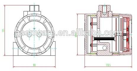 

Asenware Outdoor Indoor detection Explosion-proof UV Ultraviolet flame detector for sale
