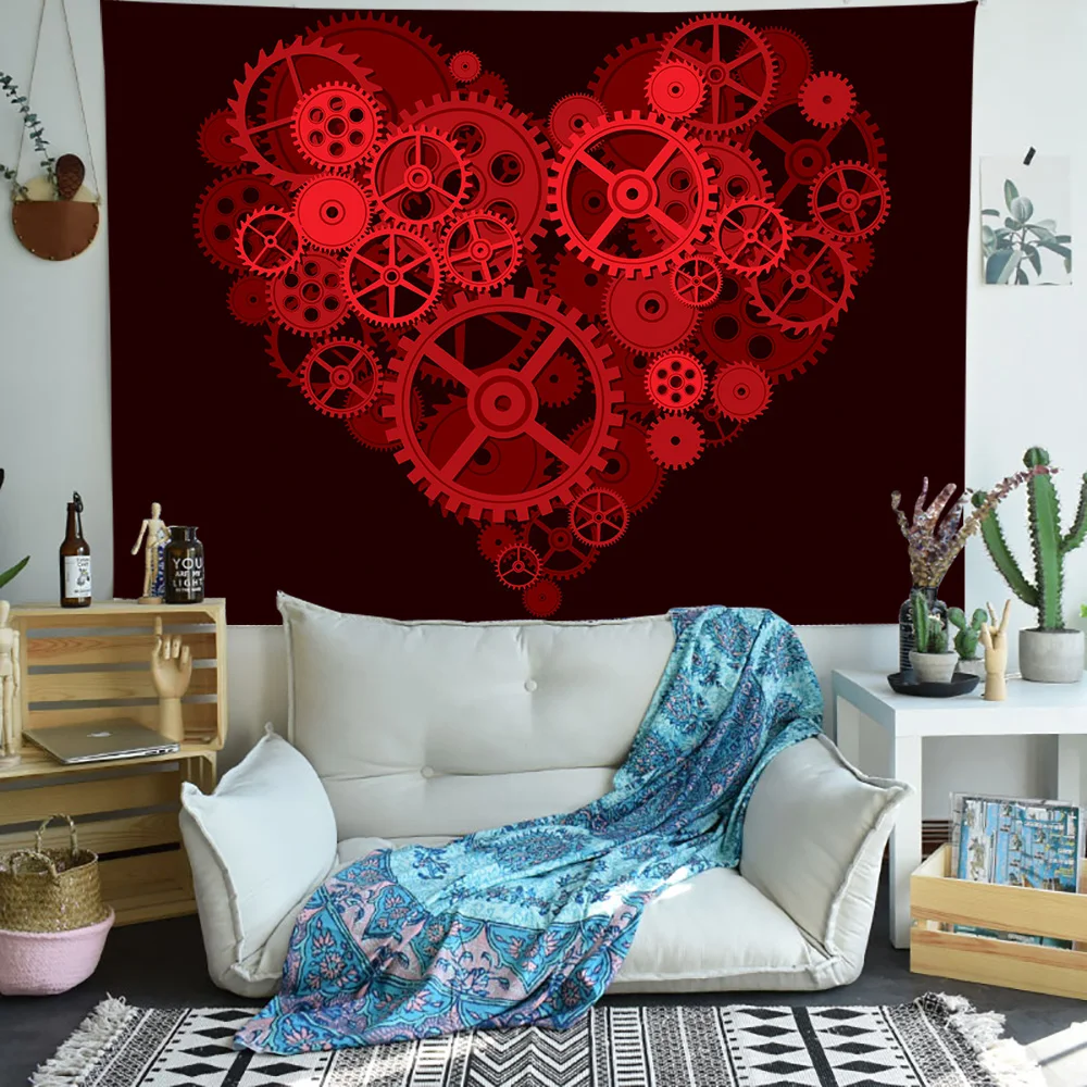 Simsant Map World винтажная Гобеленовая Экипировка настенные украшения художественные