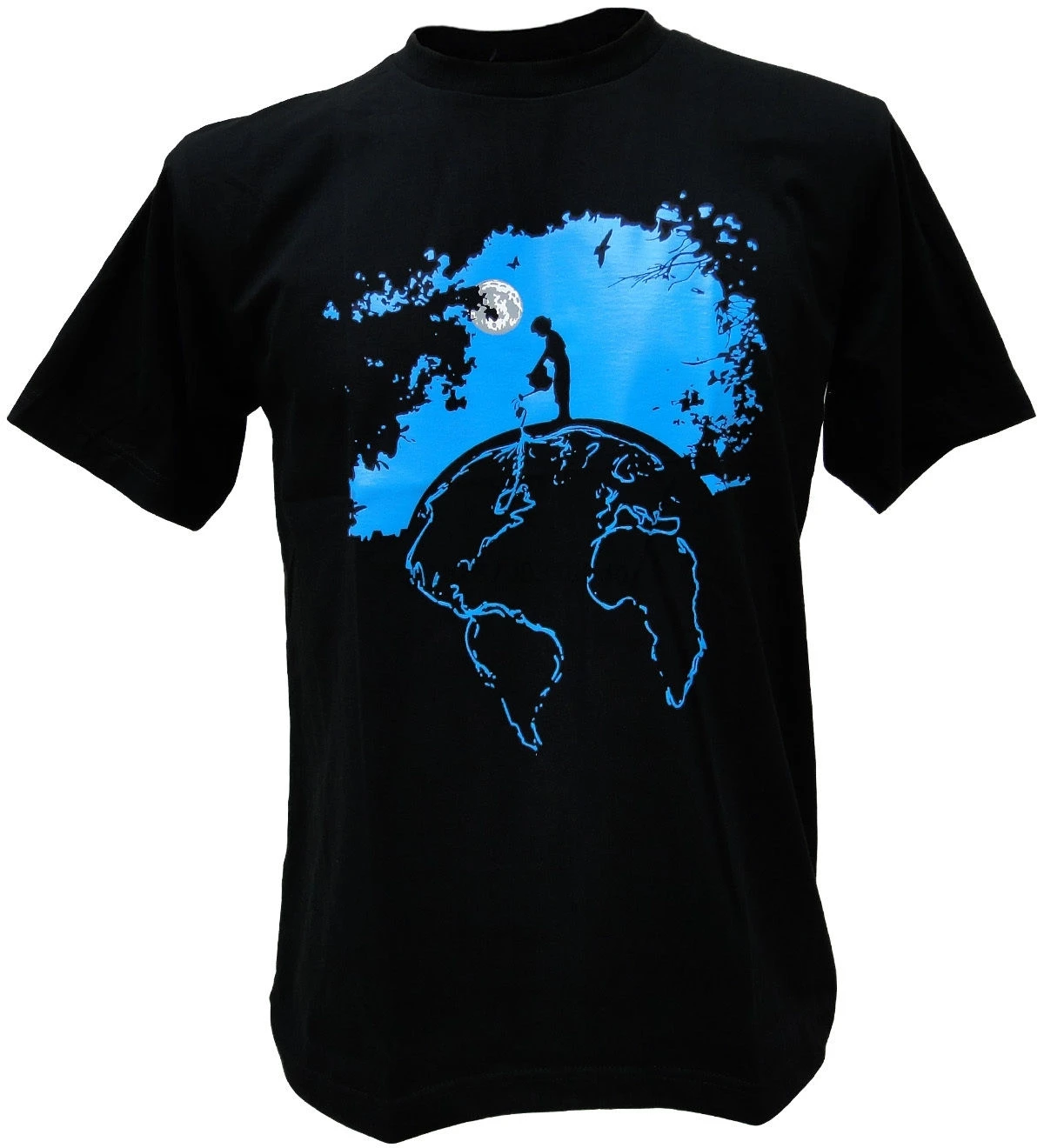 Лидер продаж 2019 новинка мужская Детская футболка с рисунком сберегающего воду