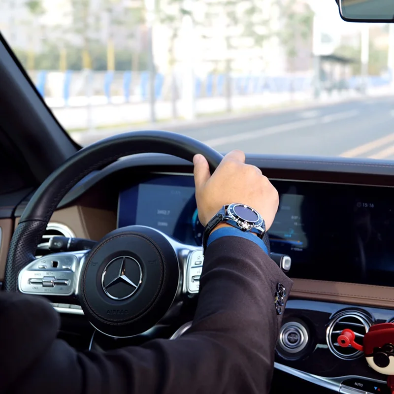 Caridite новый тренд Высокое качество Мужские Бизнес Смарт-часы температура тела