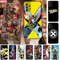 marvel x man phone case hull for samsung galaxy a70 a50 a51 a71 a52 a40 a30 a31 a90 a20e 5g a20s black shell art cell cove