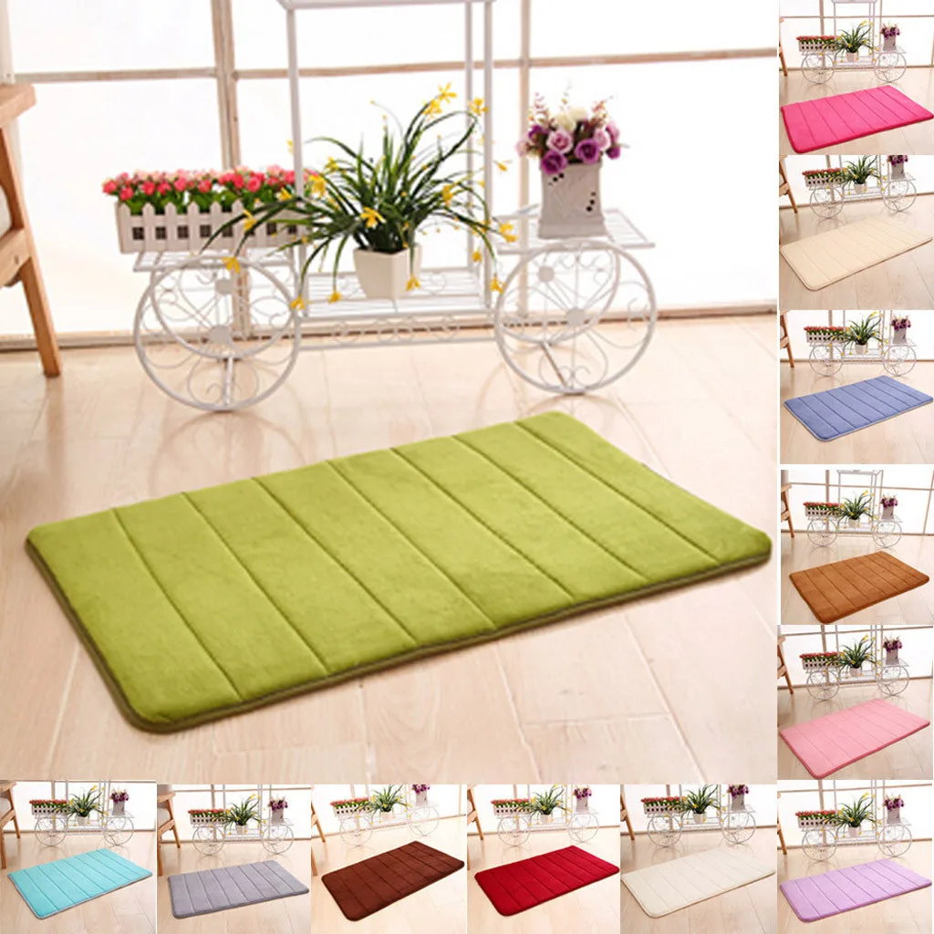 Ouneed 40X60 см коврик из пены с эффектом памяти впитывающий нескользящий для ванной