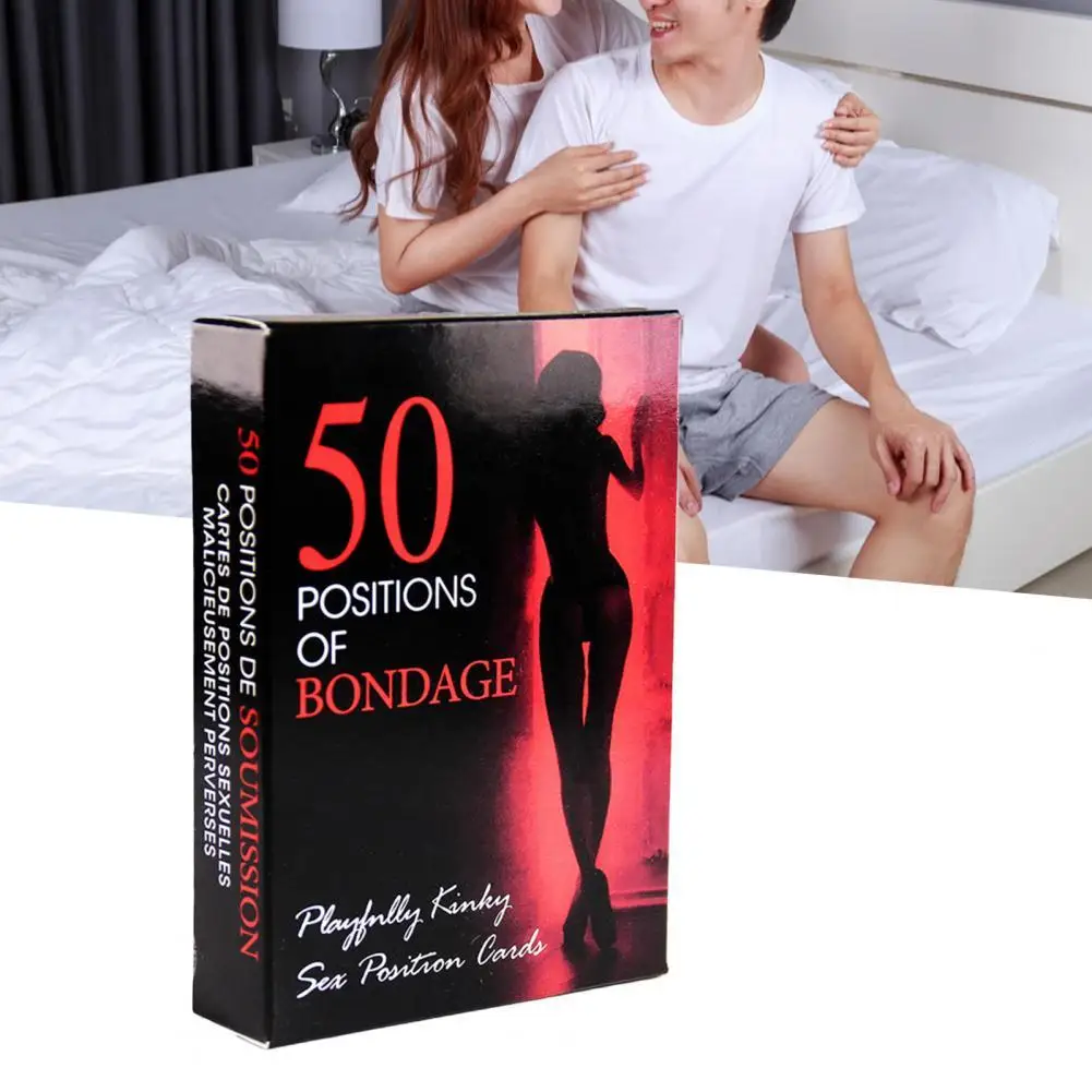 

1 Set Unique Creative Innovative Interactive Sentient Bed Game Card for Bedtime Sex Game Card Couple Sexual Game Card