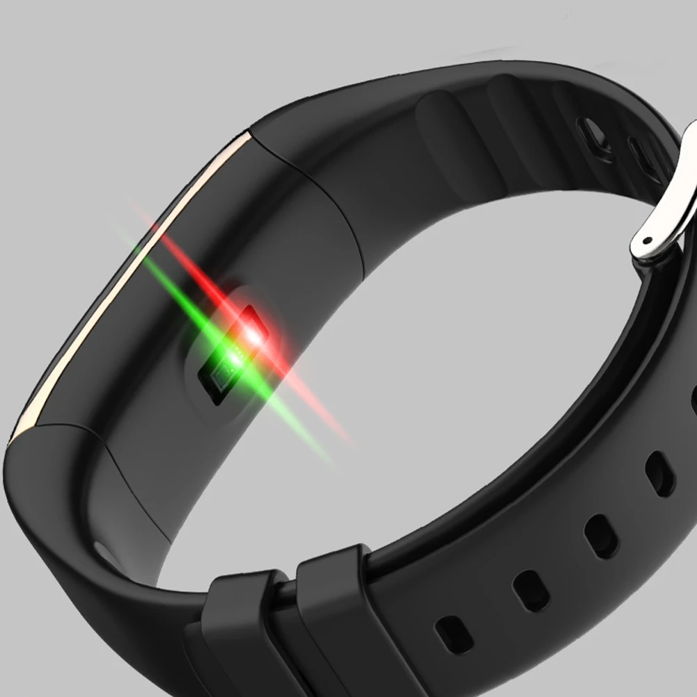 

Digital Casual Sedentary Reminder Sleeping Sports Call Alert Bluetooth Heart Rate Monitoring Message Waterproof Smart Bracelet