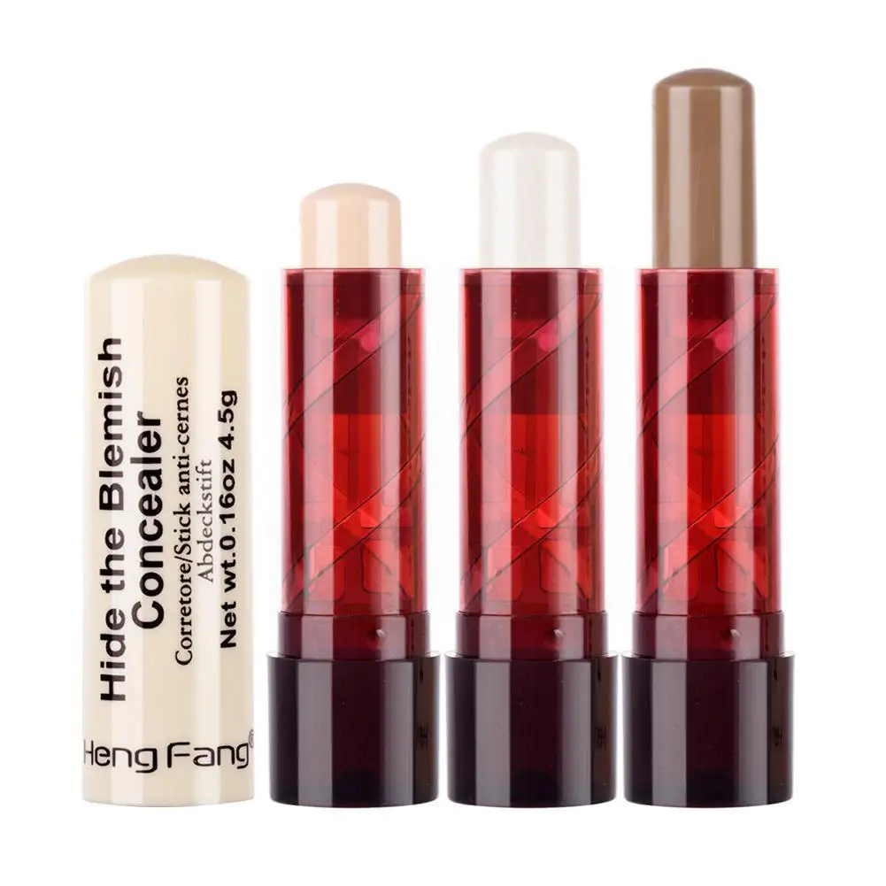 

Highlighter Stick Foundation Dark Circles Corrector Concealer Makeup Face Contour Blush Foundation Pencil Face Bronzer Base T6z0