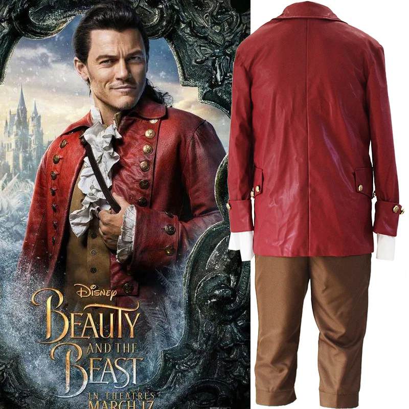 Фильм Красота и с рисунком из мультфильма Красавица Чудовище Gaston Костюмы для