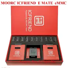 MOORC ICFriend высокоскоростной E-MATE X E MATE BOX EMATE EMMC BGA 13 дюймов 1 для 100 168 153 169 162 186 221 529 254 Z3X легкий