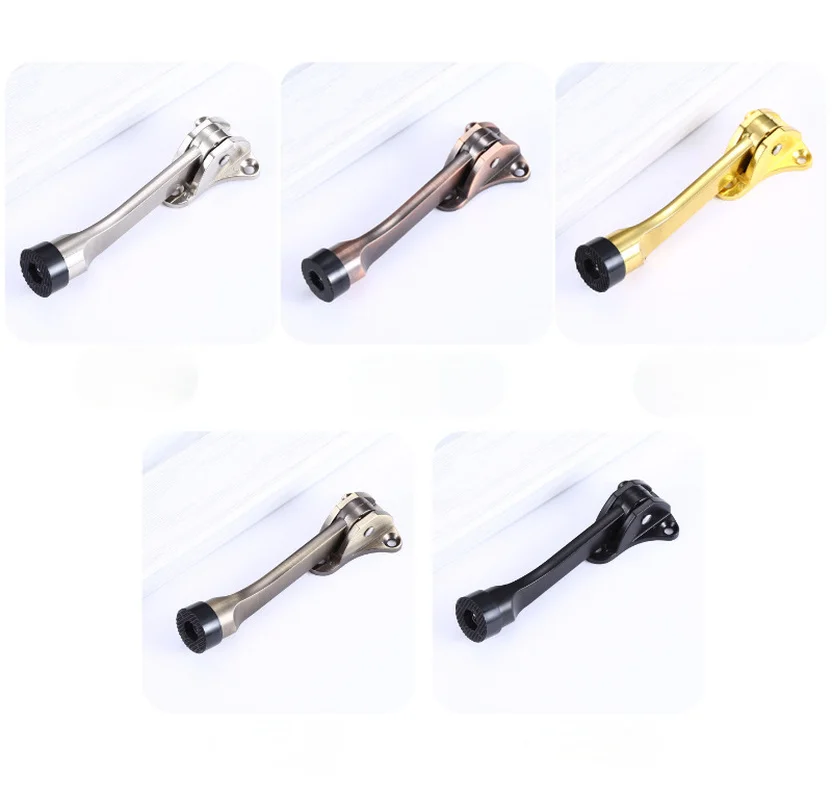 Дверной стоппер Противоугонный дверной резиновый амортизатор для установки на