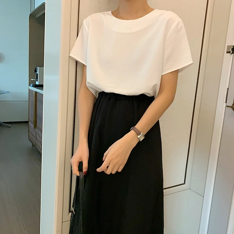 

camisa feminina temperament sweet bow white v-neck loose summer style Harajuku ladies tops Women's Clothing high quality Shirts