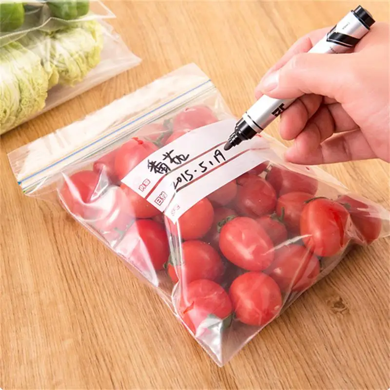 30 шт./компл. Многоразовые прозрачные пакеты для вакуумного упаковщика пищевой