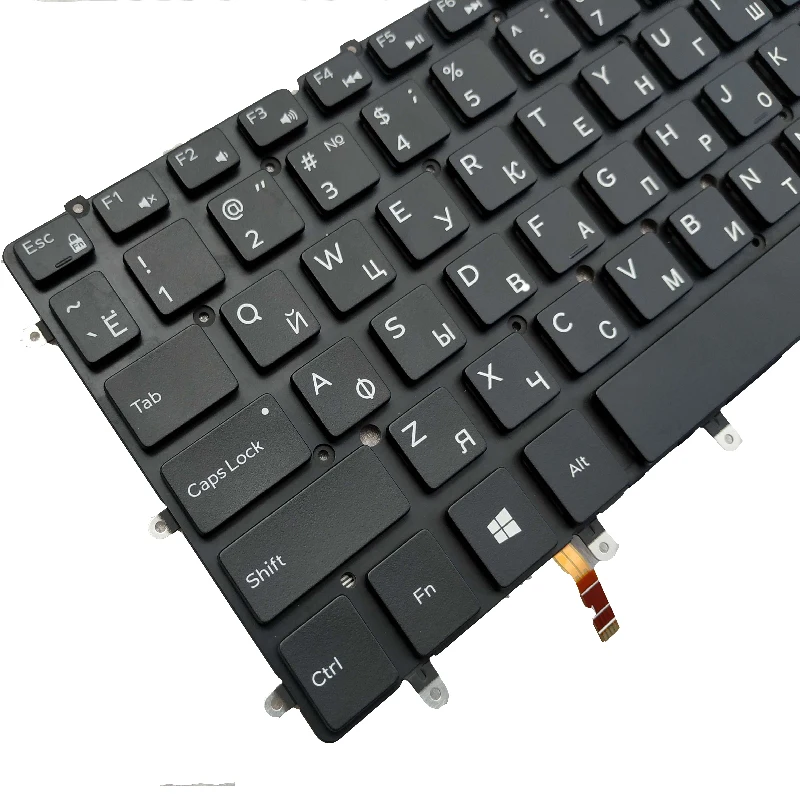 Новая русская клавиатура для ноутбука Dell XPS 13 9343 9350 9360 15BR N7547 N7548 7547 7548 17-3000 с