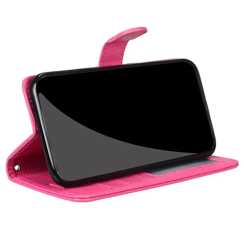 

PU Leather Solid Color with Kickstand and Slot Wallet Leather Phone Case for Huawei Honor 10i 20i 20 Pro 8S 8A 8C 7S 7X 7C 7A