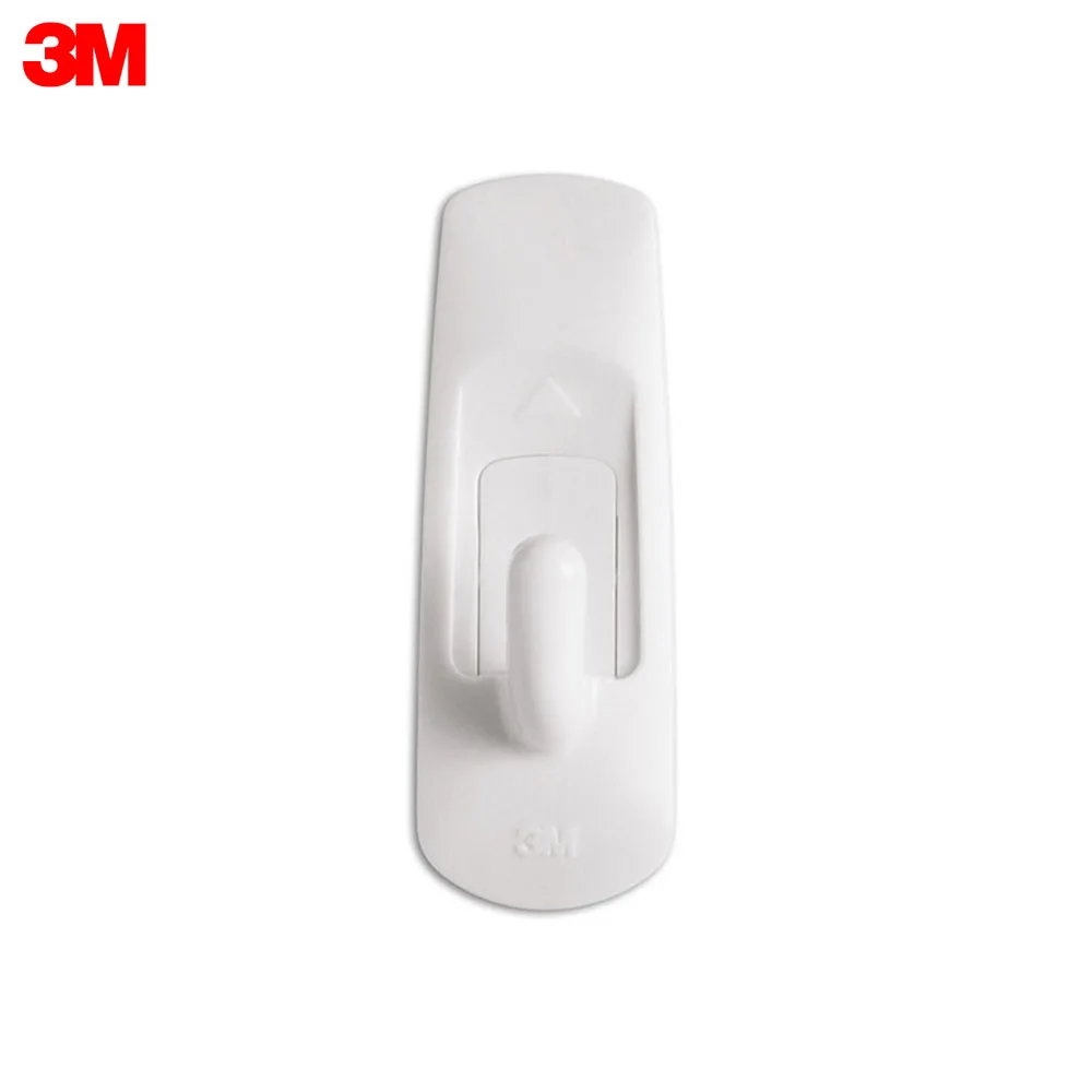 3M Крючок белый Command малый 2 шт 17002 | Дом и сад