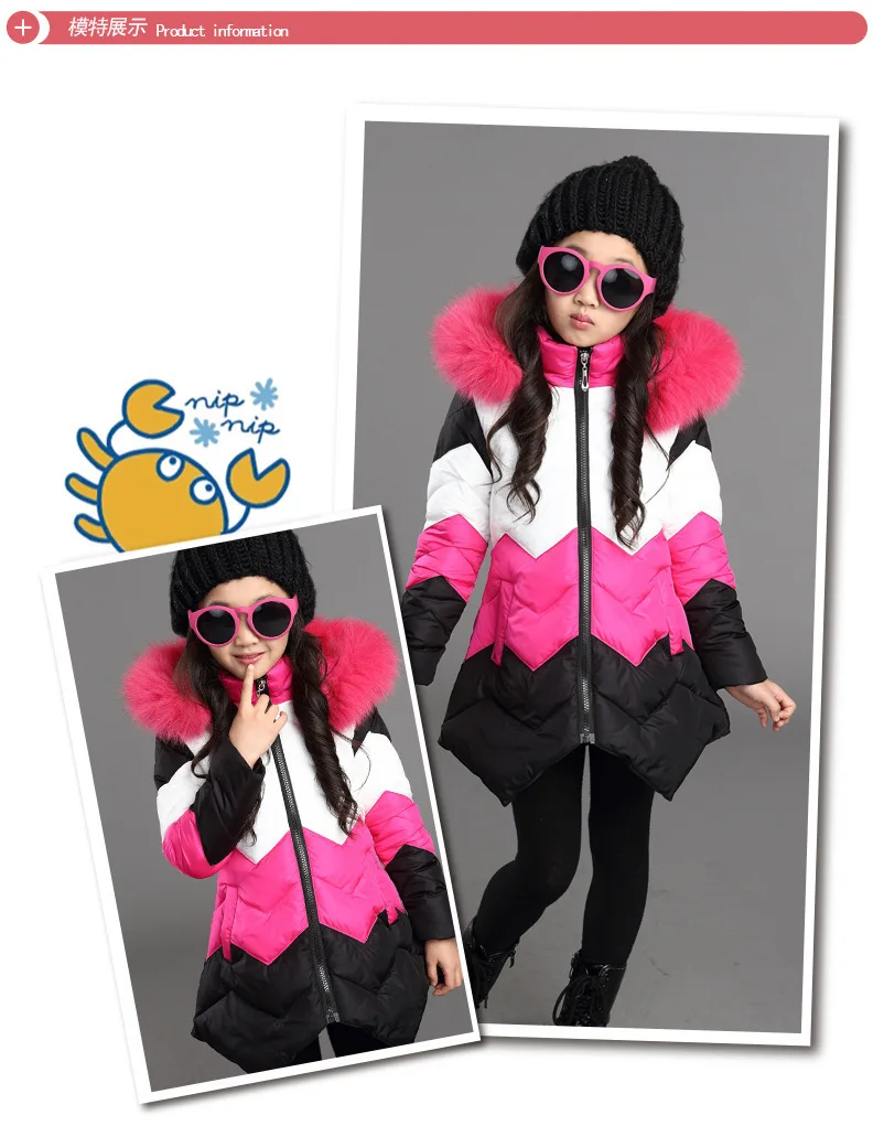 

Winter Girls Fur Coat Fahion Thick Warm Baby Girl Faux Fur Jackets Coats Parka Kids Outerwear Clothes Kids Coat Age 3-12 Years