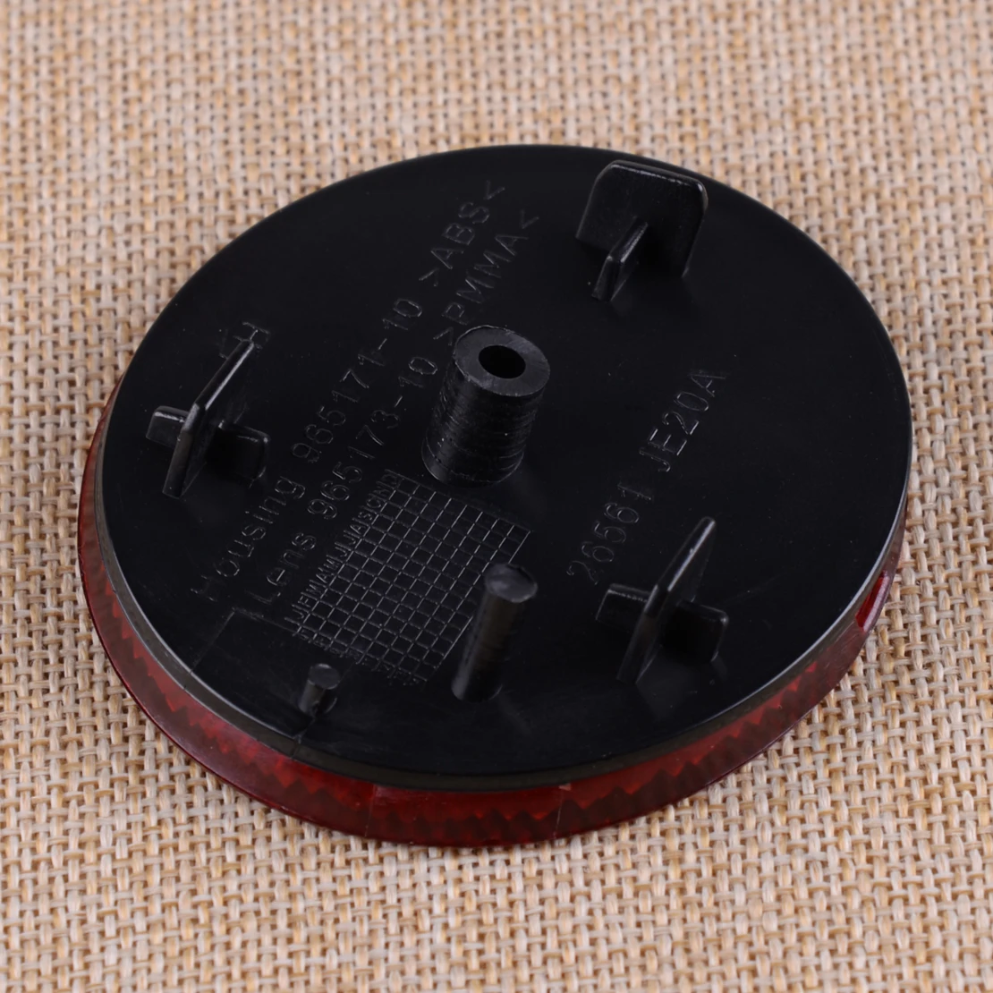 Красный левый и правый задний бампер CITALL 2 шт. круглые Отражатели подходят для Nissan