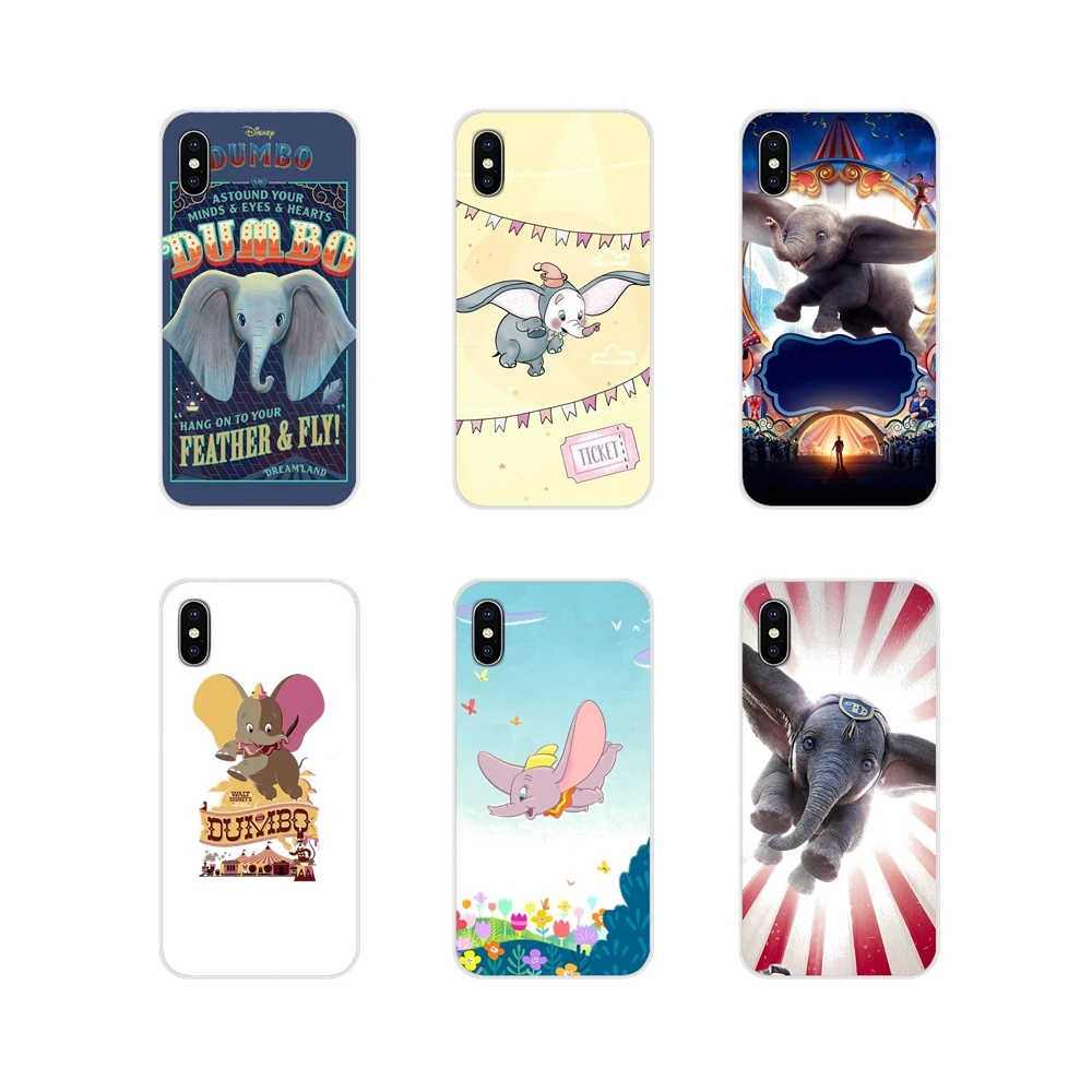 For Samsung Galaxy S3 S4 S5 Mini S6 S7 Edge S8 S9 S10 Lite Plus Note 4 5 8 9 Dumbo Accessories Phone Shell Covers | Мобильные