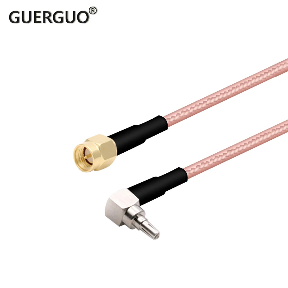 

CRC9 Right Angle Switch SMA/ FME/F /TNC Male Female Pigtail Adapter 3G USB Modem Cable RG316 Wire Connector New Wholesale