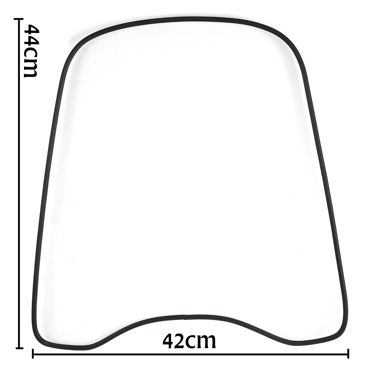 2 5 мм толстый универсальный мотоцикл ветер холодный дефлектор чистый прозрачный