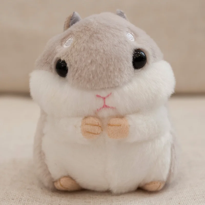 

Корейские плюшевые набивные животные, милые мягкие плюшевые животные, плюшевые животные, хомяк, мягкие декоративные подушки, KK60MR