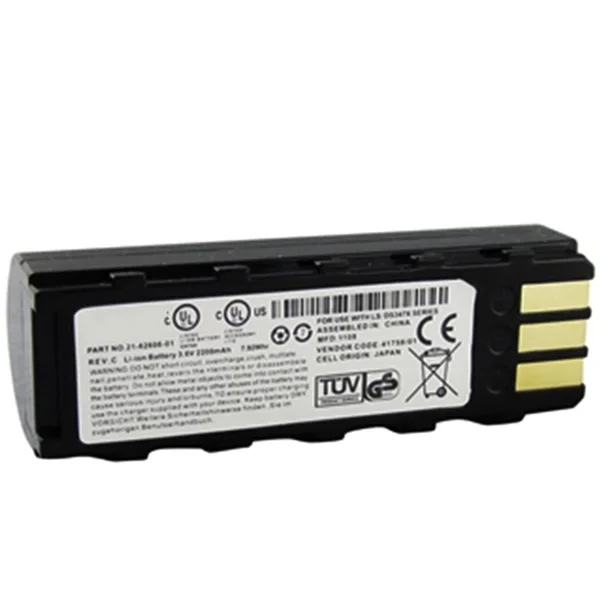 Новые 2200mAh/8 14 WH батареи для символа CS LS3478BL DS3478 DS3578 LS3478 заменитель сканера PN:21 62606 01