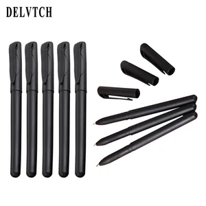 Гелевая ручка DELVTCH, 8 шт.компл., 0,5 мм, для офиса, бизнеса, ручка для подписи для студента, черная, синяя, красная