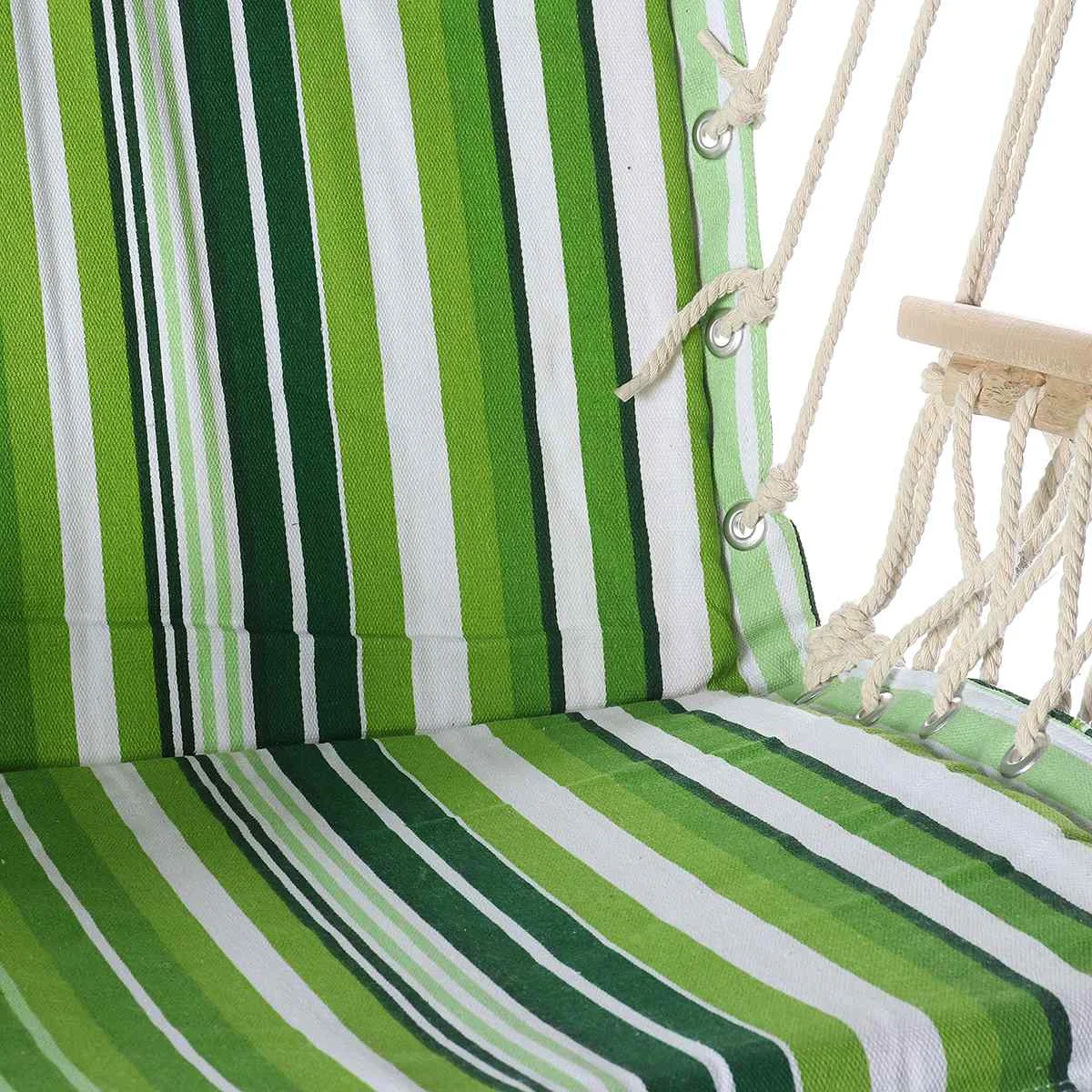 

150kg Hammock Swing Hanging Chair Outdoor Indoor Home Garden Hammock Chair Seat Hanging Rope Chair Camping Swing Chair