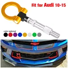 Алюминий прицепа крюк задний гоночный автомобиль Буксировочный Крюк для Audi 10-15 ЧПУ JDM Стиль RS-TH008-13