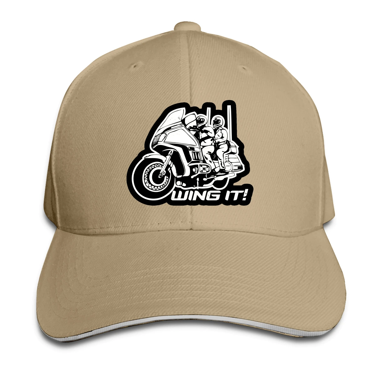 

Wingit Goldwing Riders Wingit Two Up man's womans Fashionable breathable Baseball Cap