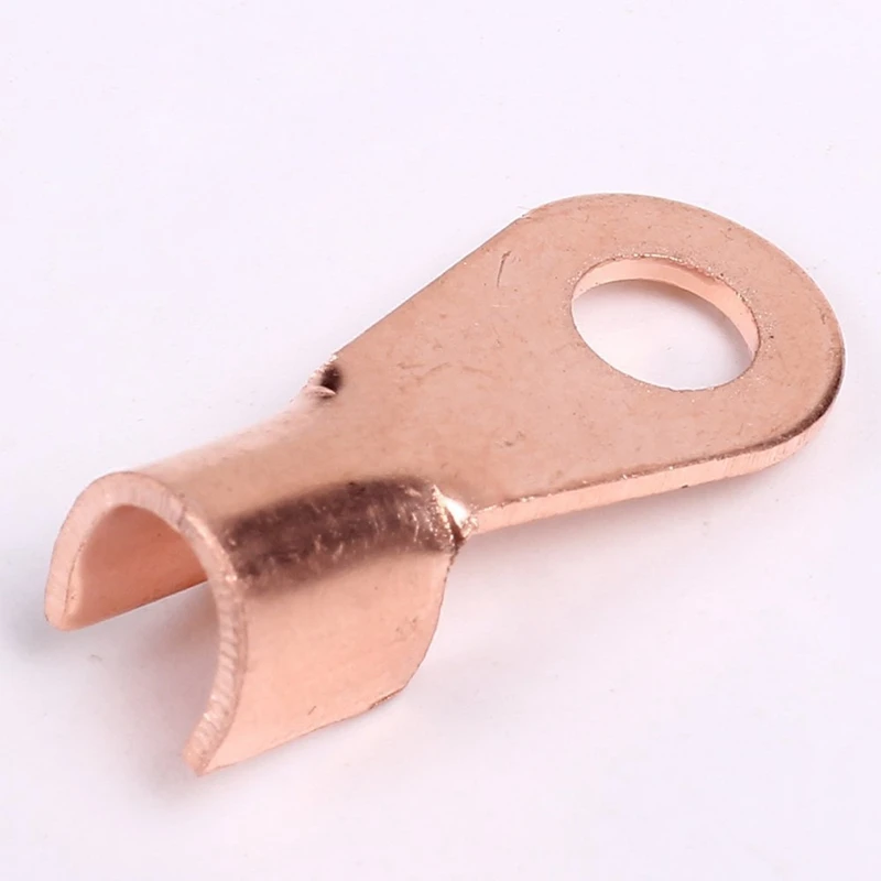 Открытый баррель медное кольцо наконечники обжимной разъем для проводов