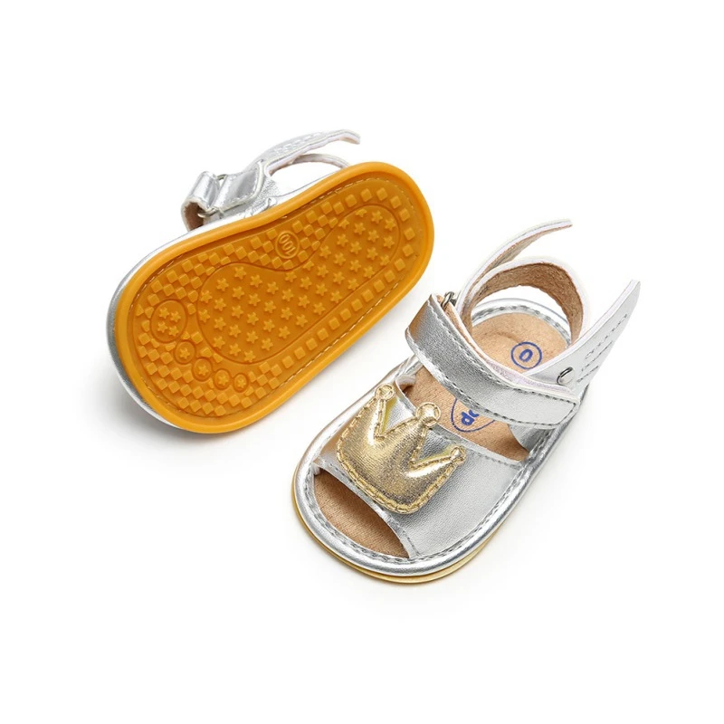 

Infant Kids Baby Girls Prewalker baby first walker kids comfortable shoes for girl summer Elegant crown Princess Shoes