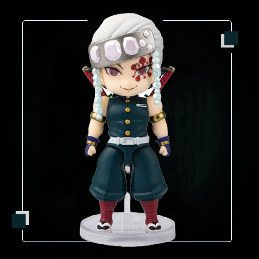 

Anime Figure Demon Slayer Blade Usui Tianyuan 10M Q Version Anime Character Pvc Model Figure Collectibles Desktop Ornaments Toy