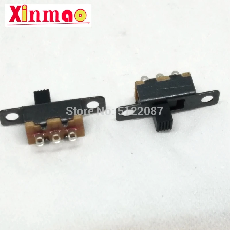10 шт. переключатель SS12F15 SS12F15VG4, 3-контактный переключатель 1P2T, ручка слайда, высота 4 мм, фотоэлемент DIP3